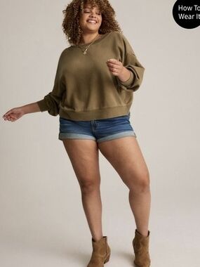 TORRID Festi Reversible Sweatshirt